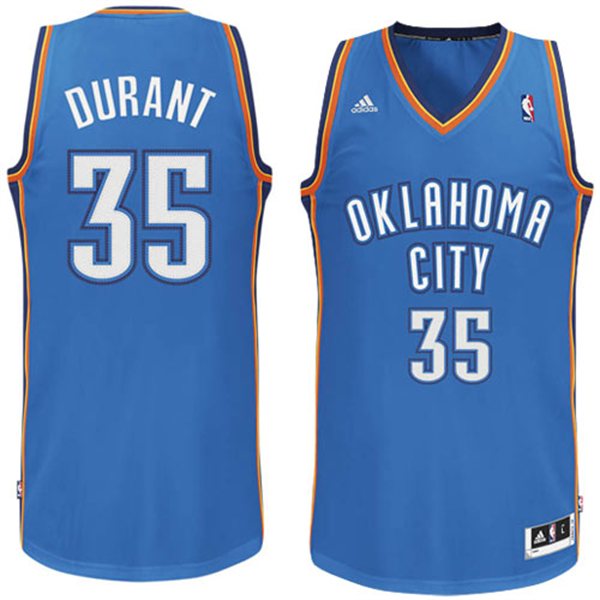 Men's  Kevin Durant Revolution 30 Swingman Royal Blue Jersey